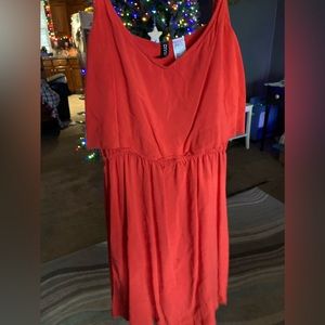 Size 12 red short dress